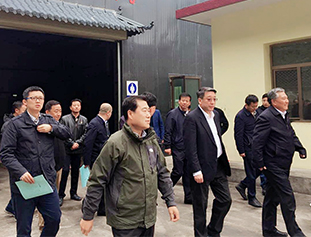 國家住建部紀檢組長宋寒松同志一行